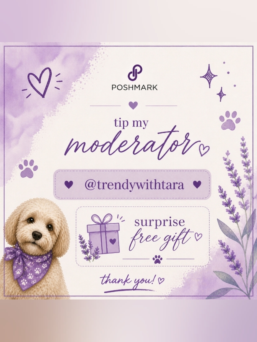 Support My Moderator @trendywithtara ๐ - Picture 1 of 1